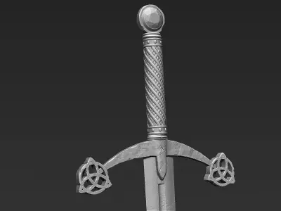Zbrush Sword 03 3D model