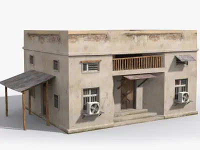 Arab xx2 Low-poly 3D model