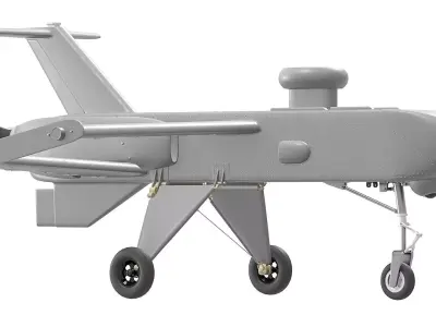 Alliant RQ-6 Outrider drone 3D model