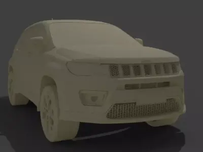 jeep suv Free 3D model