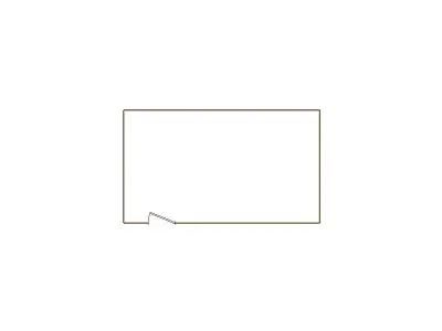 Simple Exterior Sketch by Aerial - 6-10 SQ - Xactimate 3D model