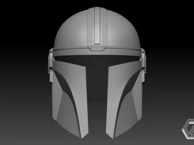 Star Wars - Din Djarin Mandalorian Helmet 3D print model