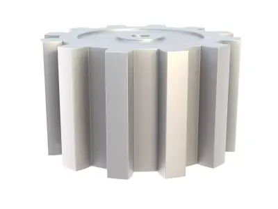 Furniture handle 19 3D model