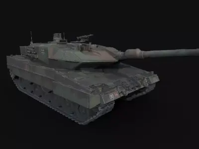 Leopard 2A5 HQ 3D scan 3D model