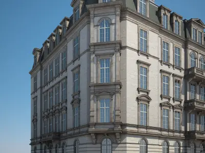 City Building 04 3D model