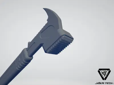 Alien Isolation Maintenance Jack Wrench for Cosplay 3D print model