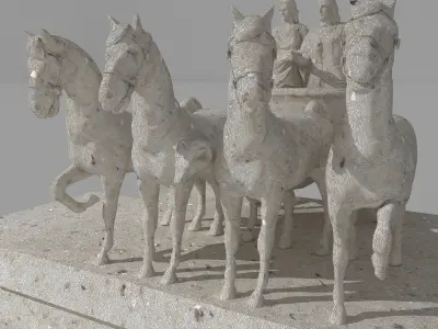 Roman Monument 4K 3D model