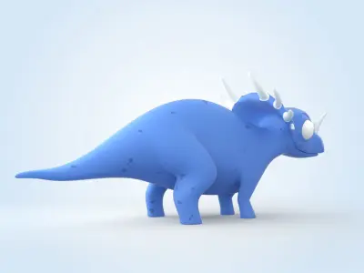 Styracosaurus 3D model