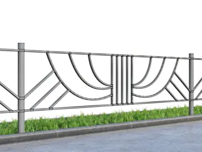 Lawn fences Part 1 3D model