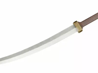 Shortsword 3 Low-poly 3D model