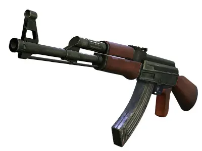  Gun AK 47 3D model