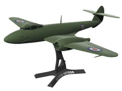 Gloster Meteor 3D print model