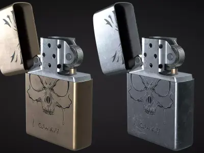 Lighter Pack0001 3D model