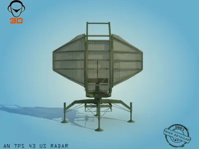 AN TPS 43 US 3D model