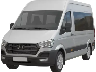Hyundai H350 Minibus L2H2 3D model