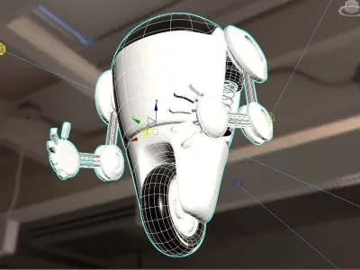 3d model of robo 3D model