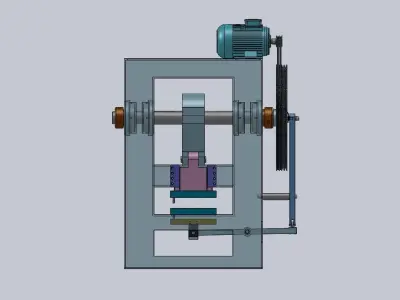 Eccentric Press - Glass Mosaic 3D model