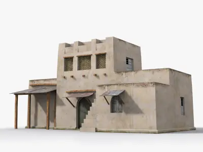 Arab xx6 Low-poly 3D model