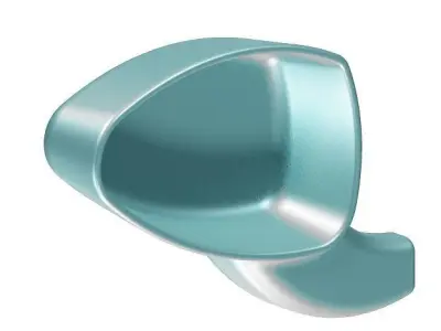 Car Mirror Cover Toy 3D model