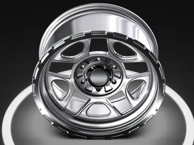 AVS Progressive 4x4 Wheels 3D model
