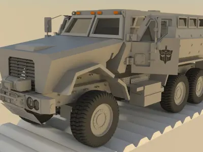 caiman mrap 3D model