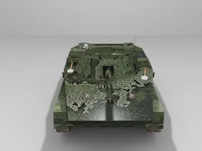 PT-85 North Korea Low-poly 3D model