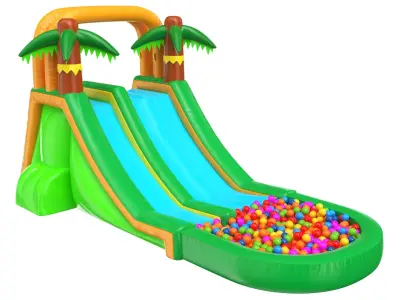 Inflatable Ball Pit Game 3D model