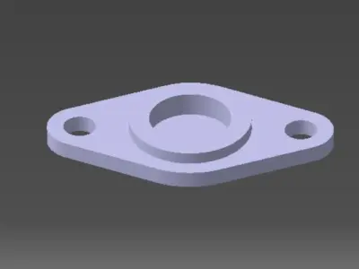 bearings holder D20 B6 d8 3D print model