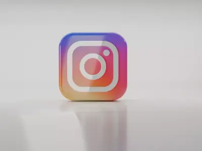 Instagram 3d Free 3D model