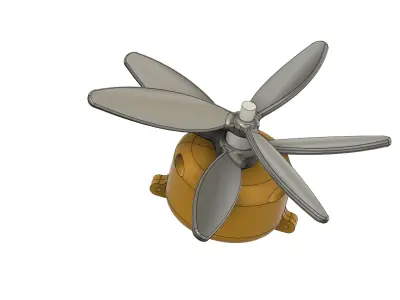 PLUG PER AUMENTO NUMERO DI ELICHE 3D print model