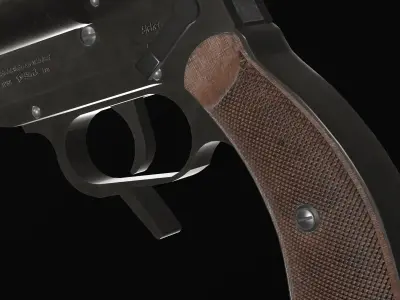 Walther Model SLD Free low-poly 3D model