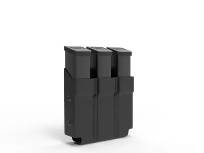 Trippel Magazine Holster 3D model