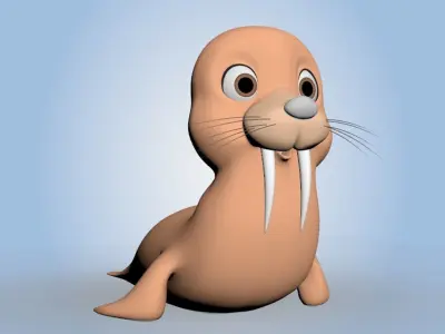 Walrus 3D model