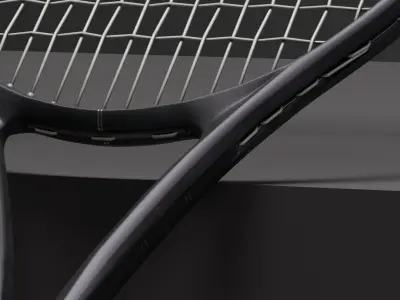 Tennis Racket 3D Model Realistic Sports Asset 3D model