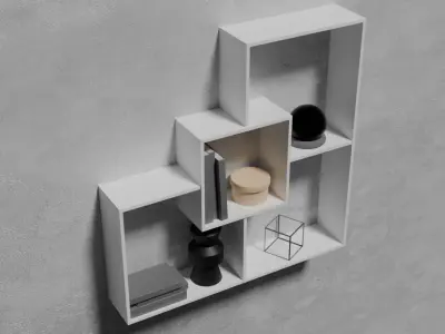 Shelf 08 3D model