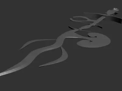 The Sword 001 3D model