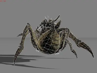 Cricket Animal  Low-poly 3D model