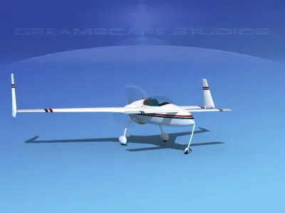 Rutan VariEze V10 3D model