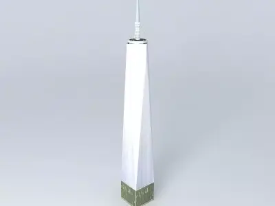 Freedom tower 3D model purchase