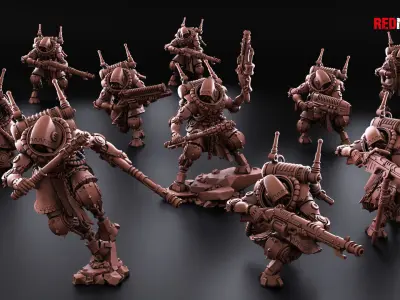 Tech Rangers - Omniforge 3D print model