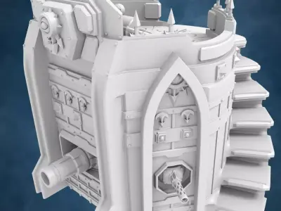 DEFENSIVE TOWER - 3D PRINT 3D print model