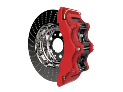 Car brakes by KrisB Free 3D model