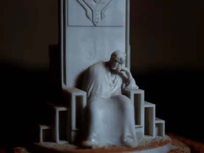 DUNE - Emperor of the Known Universe Paul Atreides Muad Dib 3D print model