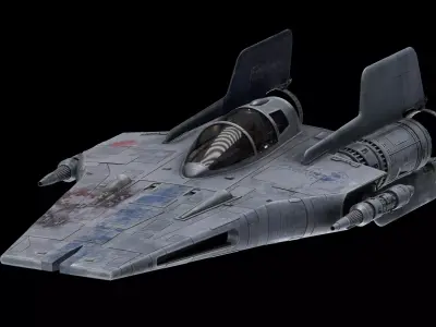 RZ-2 A-WING 3D model