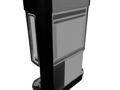 Modern Dual Food Beverage Dispenser Low-poly 3D model