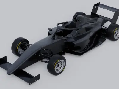 Tatuus T-421 Free 3D model