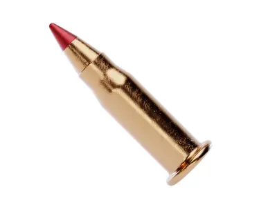 17 Hornady Mach 2 Bullet 3D model