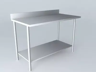 Kit203 Bancada Inox  por Alex Marques Free 3D model