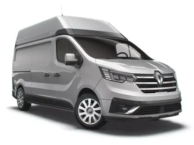 Renault Trafic Van L2H2 2021 3D model