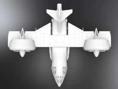 SHADO KINGFISHER scale model 3D print model